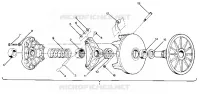 EMBRAYAGE DE TRANSMISSION 400, 500, 500 CLASSIC AND 650 (4915411541014A)