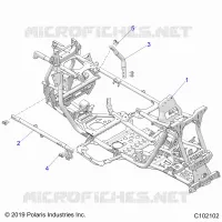 CHASSIS, MAIN CADRE