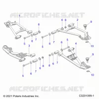SUSPENSION AVANT CONTROL ARMS