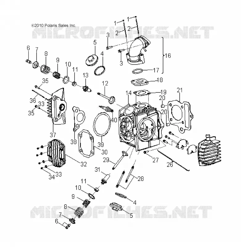 ENGINE, CULASSE