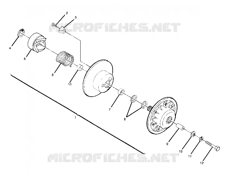 EMBRAYAGE DE TRANSMISSION ASSEMBLY (4916341634024A)