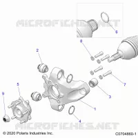 SUSPENSION, PORTE BAGAGES ARRIERE AND HUB