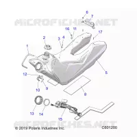 SYSTÃˆME D'ALIMENTATION, FUEL TANK ASM.