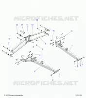 SUSPENSION ARRIERE CONTROL ARMS