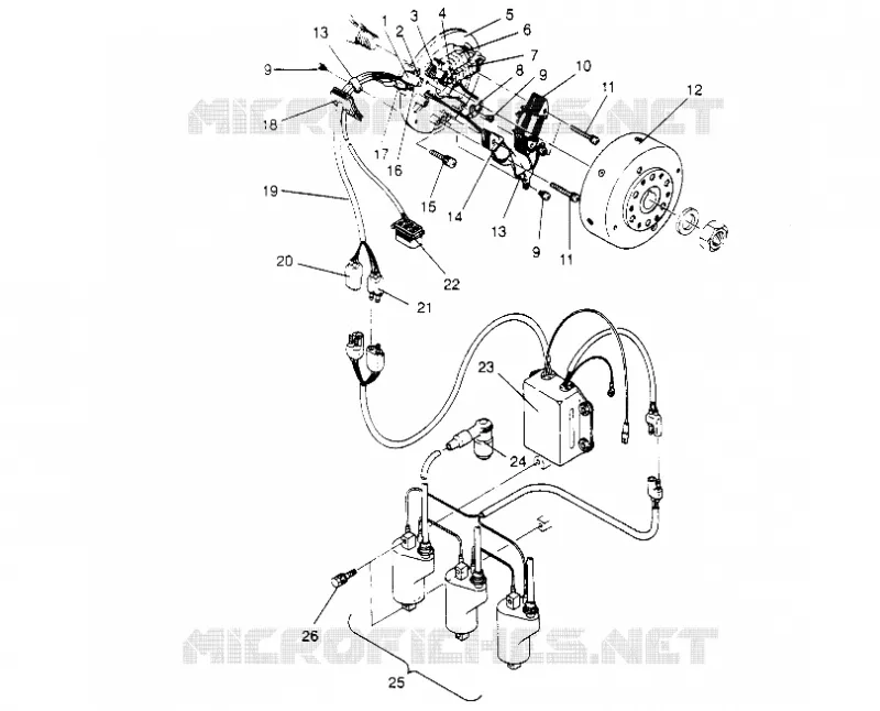 STATOR ASSEMBLY  RXL 0956768 (4930783078C013)