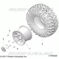 ROUES, REAR