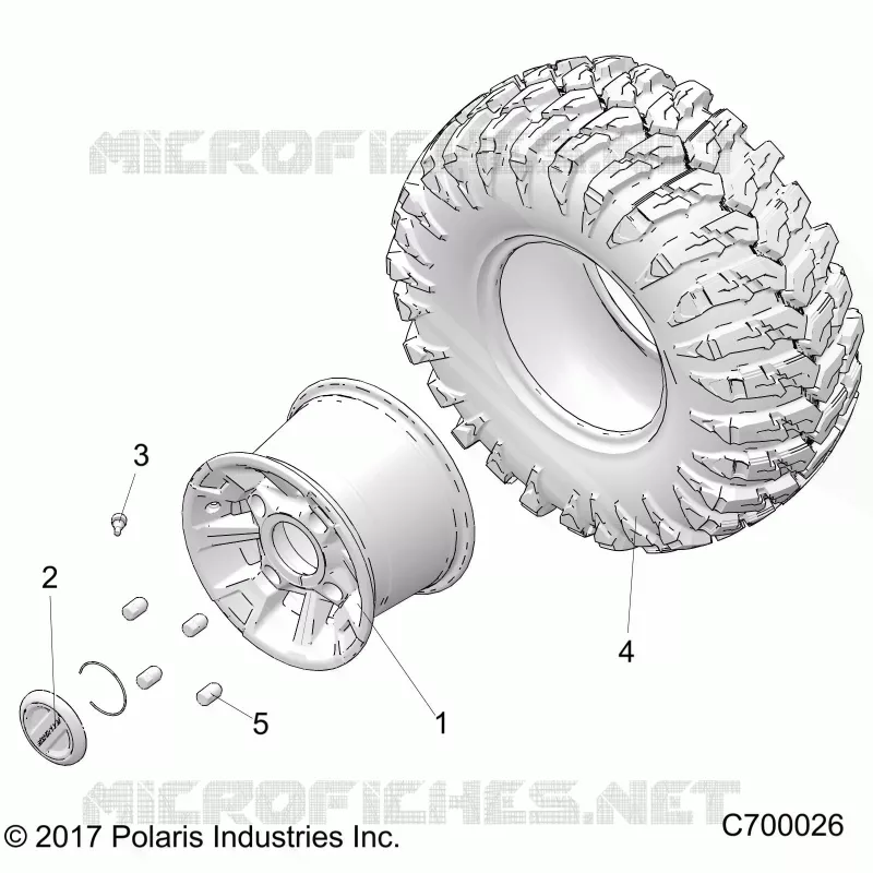 ROUES, REAR