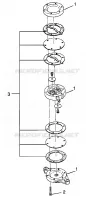 POMPE A CARBURANT Storm 0975782, Storm S.E. H975782, European Storm S.E. E975782, (4937823782D007)