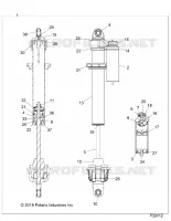SUSPENSION AVANT SHOCK INTERNALS