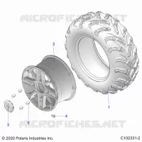 ROUES, REAR