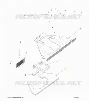 REFROIDISSEMENT PT, CLOSEOFF PANEL AND FOAM