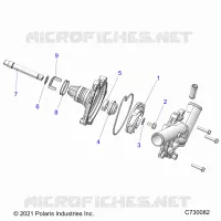 MOTEUR, WATERPUMP ASSEMBLY