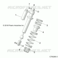 SUSPENSION AVANT SHOCK MOUNTING
