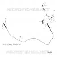 SYSTÈME DE TRANSMISSION, SHIFT LEVER AND CABLE
