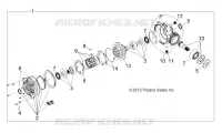 SYSTEME DE TRANSMISSION, FRONT GEARCASE