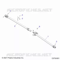 SYSTÃˆME DE TRANSMISSION, FRONT PROP SHAFT