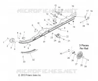 SUSPENSION, FIXATION RAIL