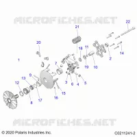SYSTÃˆME DE TRANSMISSION, PRIMARY CLUTCH