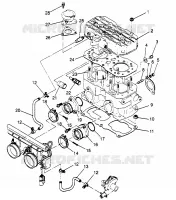CYLINDRE 500 EFI 0963774 and EUROPEAN 500 EFI E963774 (4936183618C008)