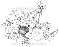 SUPPORT MOTEUR Trail Boss W98AA25C (4945314531A009)