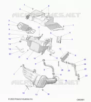 ENGINE, PRISE D'AIR SYSTEM