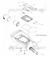 MOTEUR, PRISE D'AIR SYSTEM