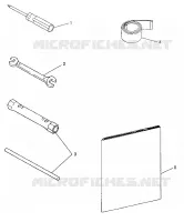 OUTILS WIDETRAK GT 0972061 and EUROPEAN WIDETRAK GT E972061 (4938173817C013)