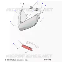 ELECTRICITE, HEADLIGHT AND TAILLIGHT
