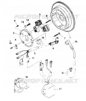 STATOR ASSEMBLY   350 2X4