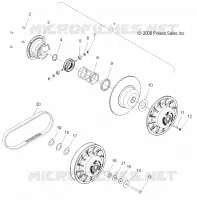 SYSTÈME DE TRANSMISSION, CLUTCH, SECONDARY