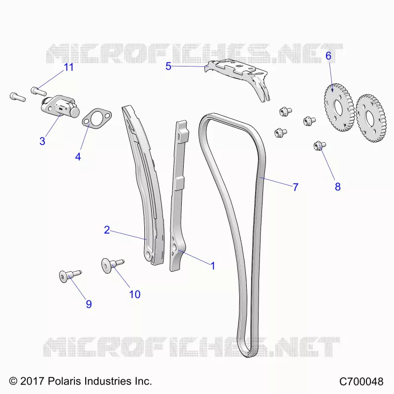 CHAINE DE DISTRIBUTION AND TENSIONER