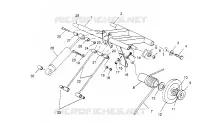BRAS DE SUSPENSION ARRIERE SPORT TOURING 0950243 AND  EUROPEAN SPORT TOURING (4928822882C004)