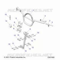 STEERING, FIXATION GUIDON