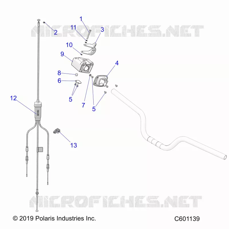 MOTEUR, THROTTLE CONTROL ASM.