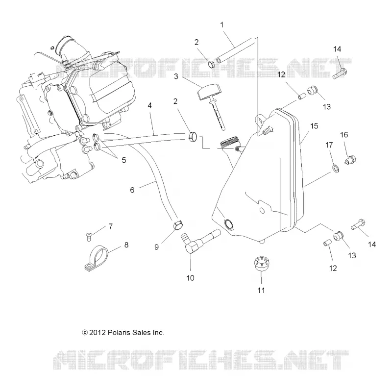 MOTEUR, OIL SYSTEM and RESERVOIR D'HUILE