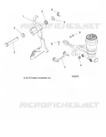 BRAKES, PEDAL AND MAITRE CYLINDRE MOUNTING