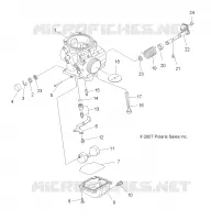MOTEUR, CARBURATEUR, LOWER
