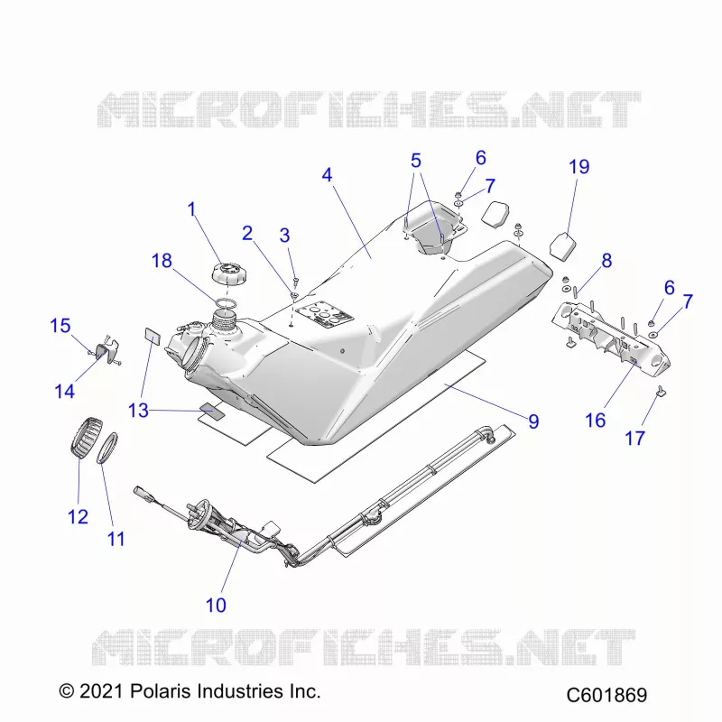 SYSTÃˆME D'ALIMENTATION, FUEL TANK ASM.