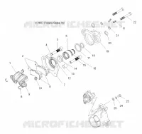 FREIN ARRIERE CALIPERS