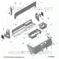 CARROSSERIE ARRIERE CLOSEOFF, AND FENDERS