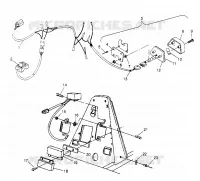 ELECTRICITE/FEU ARRIERE ASSEMBLY TRAIL BLAZER W957221 (4930363036C003)