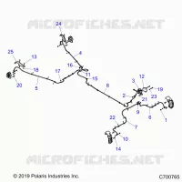 BRAKES, BRAKE LINES AND MAITRE CYLINDRE