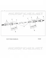 SYSTEME DE TRANSMISSION, FRONT HALF SHAFT