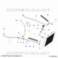 ENGINE, SYSTÃˆME DE REFROIDISSEMENT, HOSES