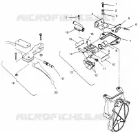 FREIN 440 XCR SP 0961760 (4931583158B006)