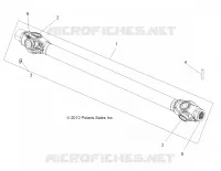 SYSTÈME DE TRANSMISSION, ARBRE DE TRANSMISSION, FRONT