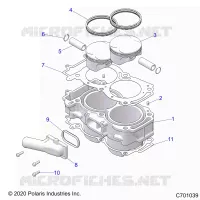 CYLINDRE AND PISTON
