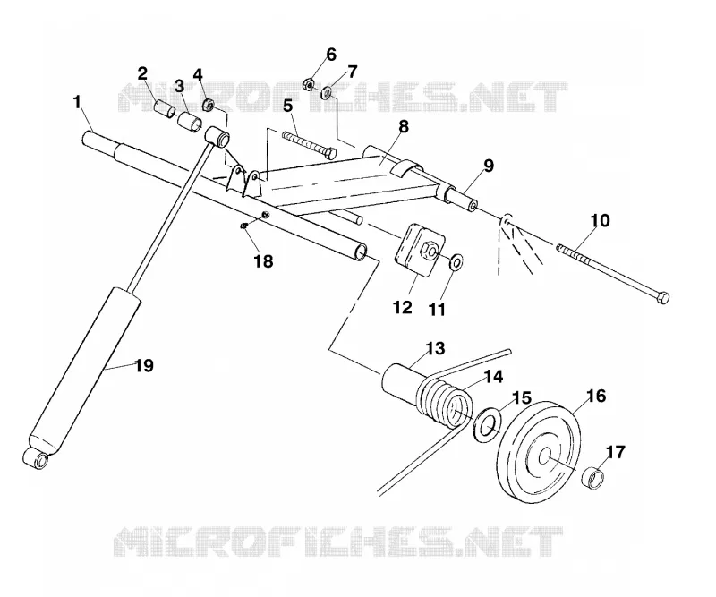 BRAS DE SUSPENSION ARRIERE (SPORT)