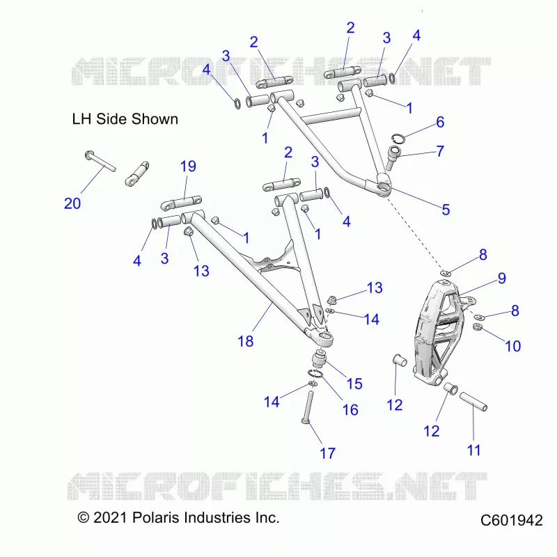 TRIANGLES SUSPENSIONS AVANT 