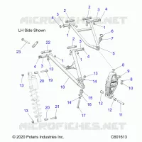 TRIANGLES SUSPENSIONS AVANT 